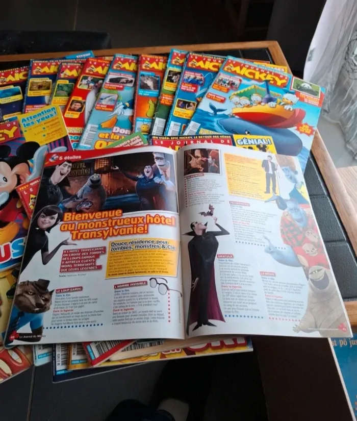 Lot magazines le journal de mickey - photo numéro 3