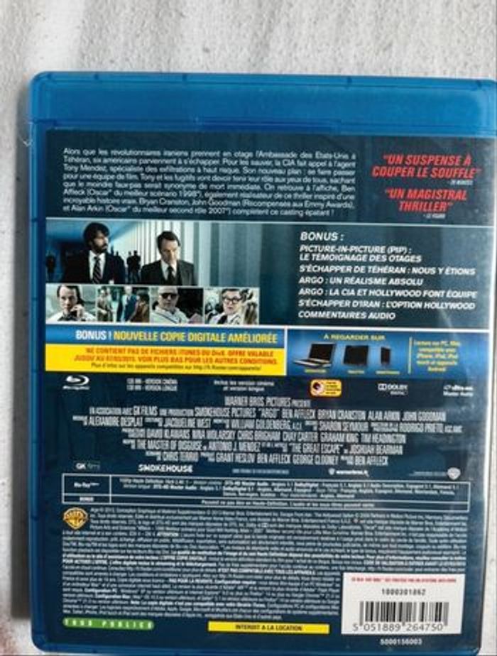 Argo Blu-ray - photo numéro 2