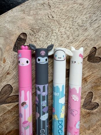 Magnifique stylos effaçables style Legami passion kawai