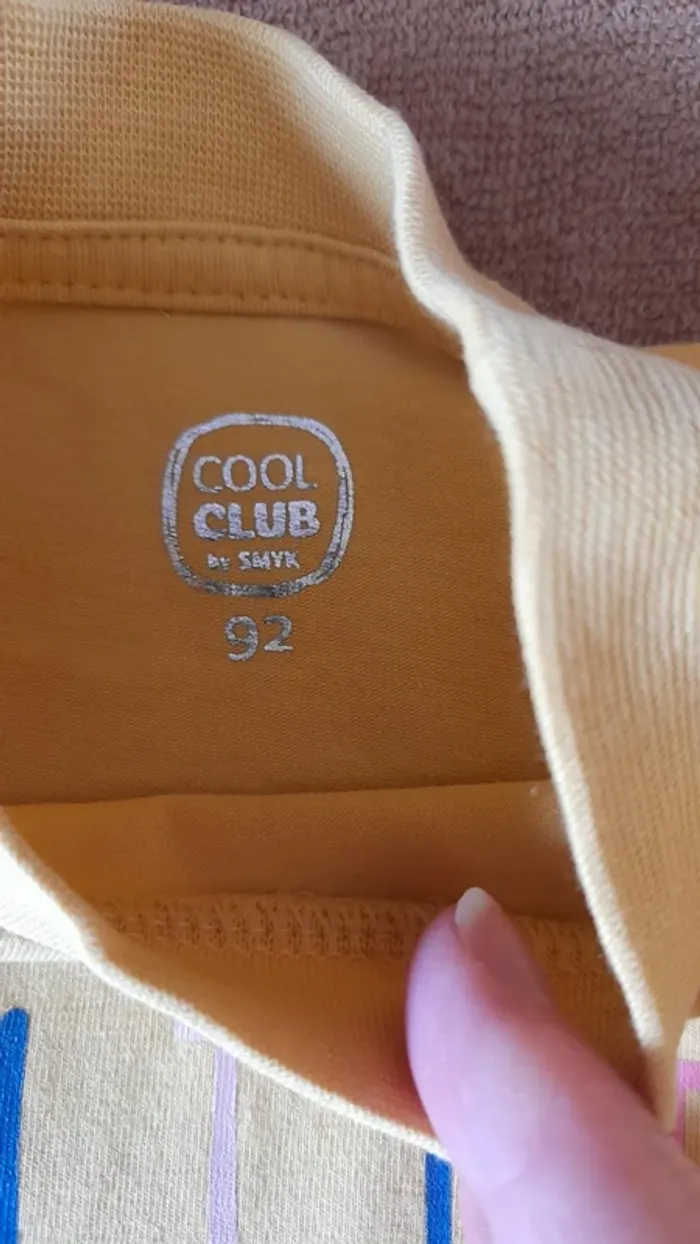 Tee-shirt MC Taille 92 Cool club - photo numéro 2