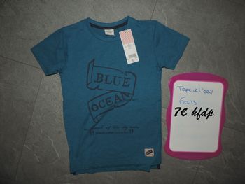 tee shirt tape à l'oeil taille 6 ans