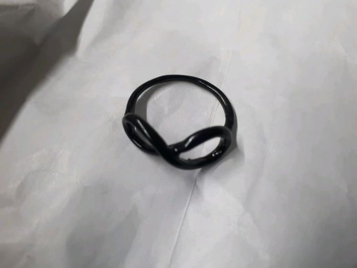 Bague infini noir - photo numéro 5