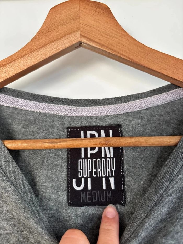 t-shirt gris à paillettes argentées - photo numéro 2