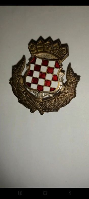 Badge croatie zagreb.