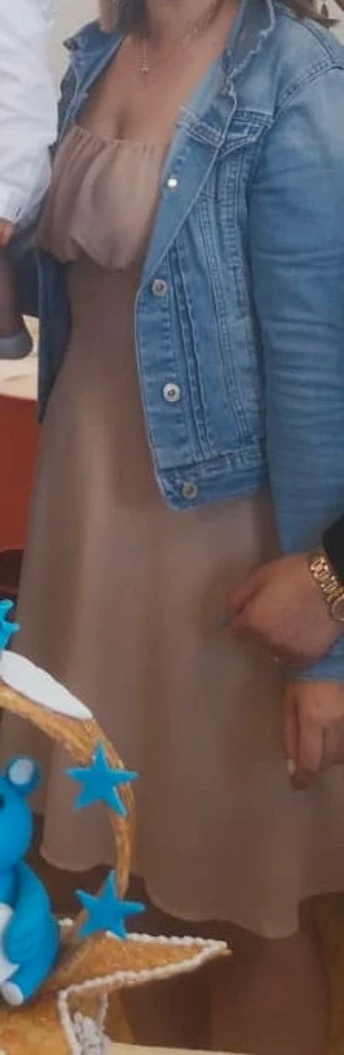 Robe manches longues rose pâle - photo numéro 6