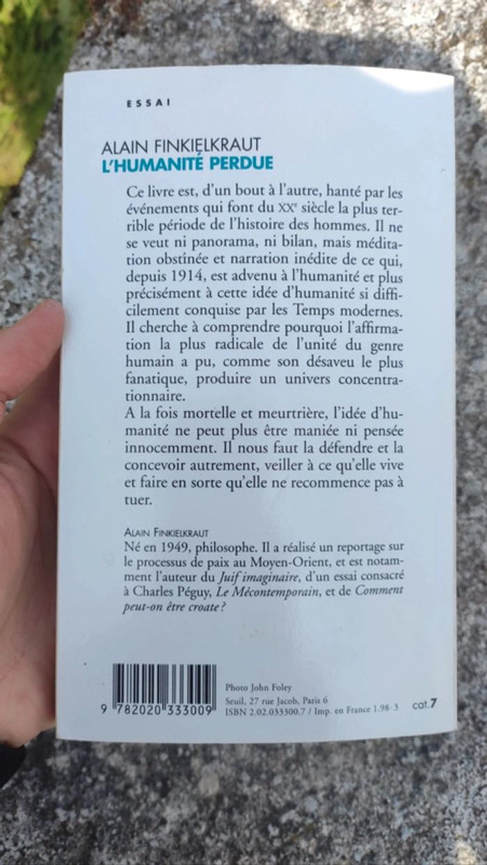 L'humanité perdue - photo numéro 2