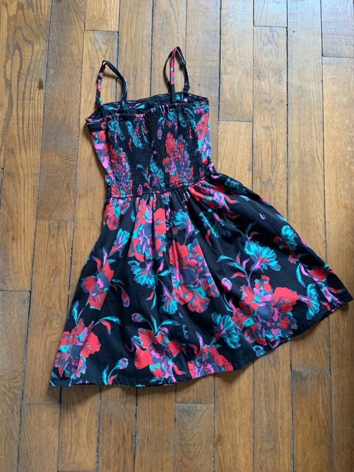 Robe noire bustier cache cache taille 34 xs - photo numéro 8