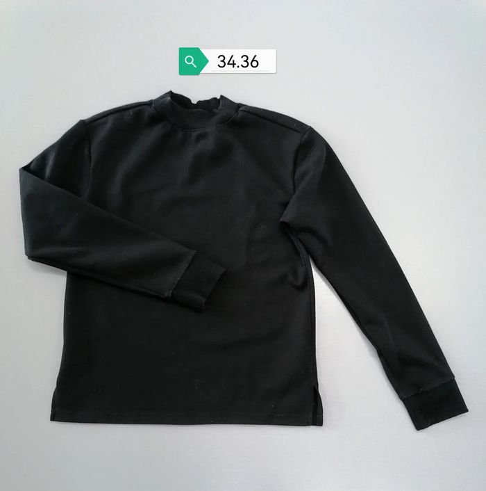 Sweat noir Crivit 34.36 ado