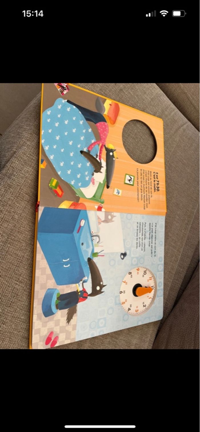 P’tit loup apprends à lire l’heure - photo numéro 7