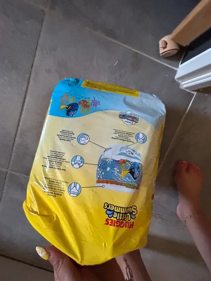 Couche Huggies swim T5/6 - photo numéro 5