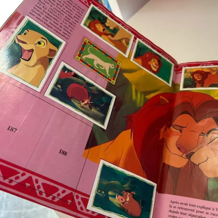 Album panini le roi lion vintage - photo numéro 10