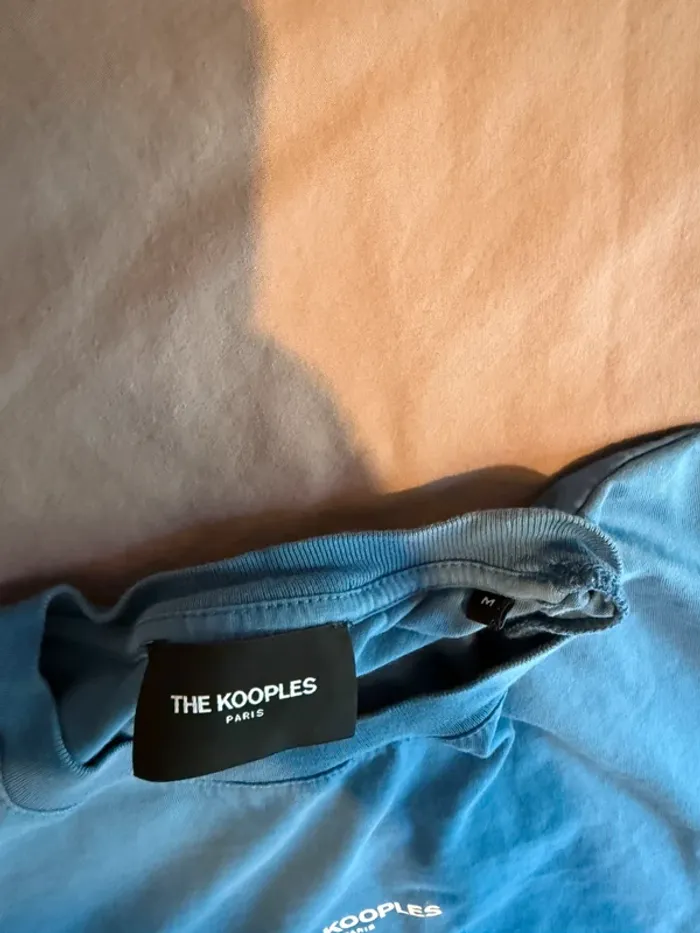 T-shirt The Kooples bleu - photo numéro 2
