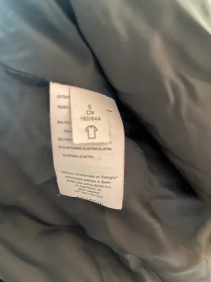 Trench noir manoukian - photo numéro 4