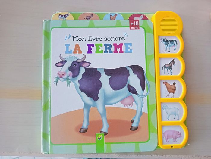 Livre sonore la ferme