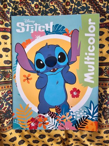 Cahier de coloriage stitch et lilo et autres disney