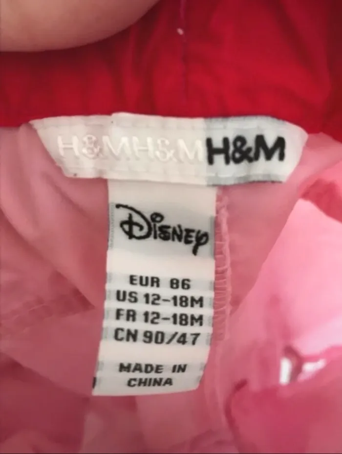 Pantacourt H&M lady « la belle et le clochard » disney 12-18 mois - photo numéro 5