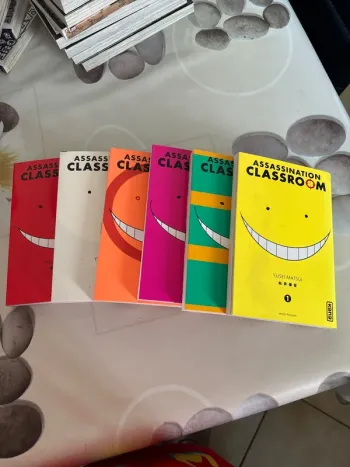 Lot de mangas assassination classroom