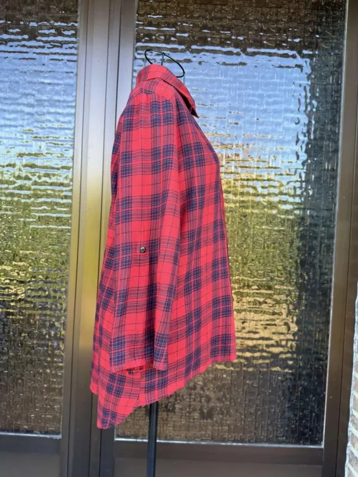 Chemise rouge à carreaux Cache Cache - photo numéro 13