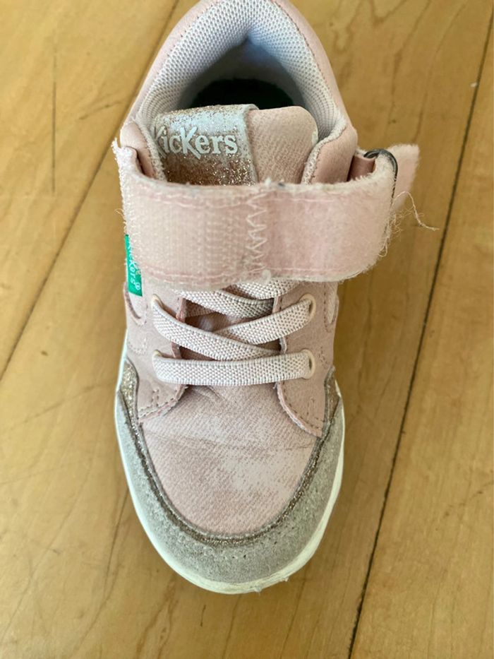 Baskets à scratch Kickers rose - 24 - photo numéro 8