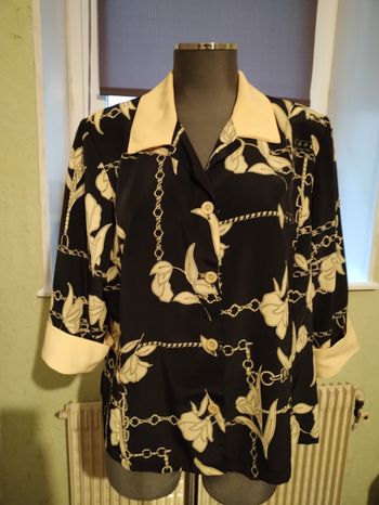 Chemise femme manches 3/4 taille 50