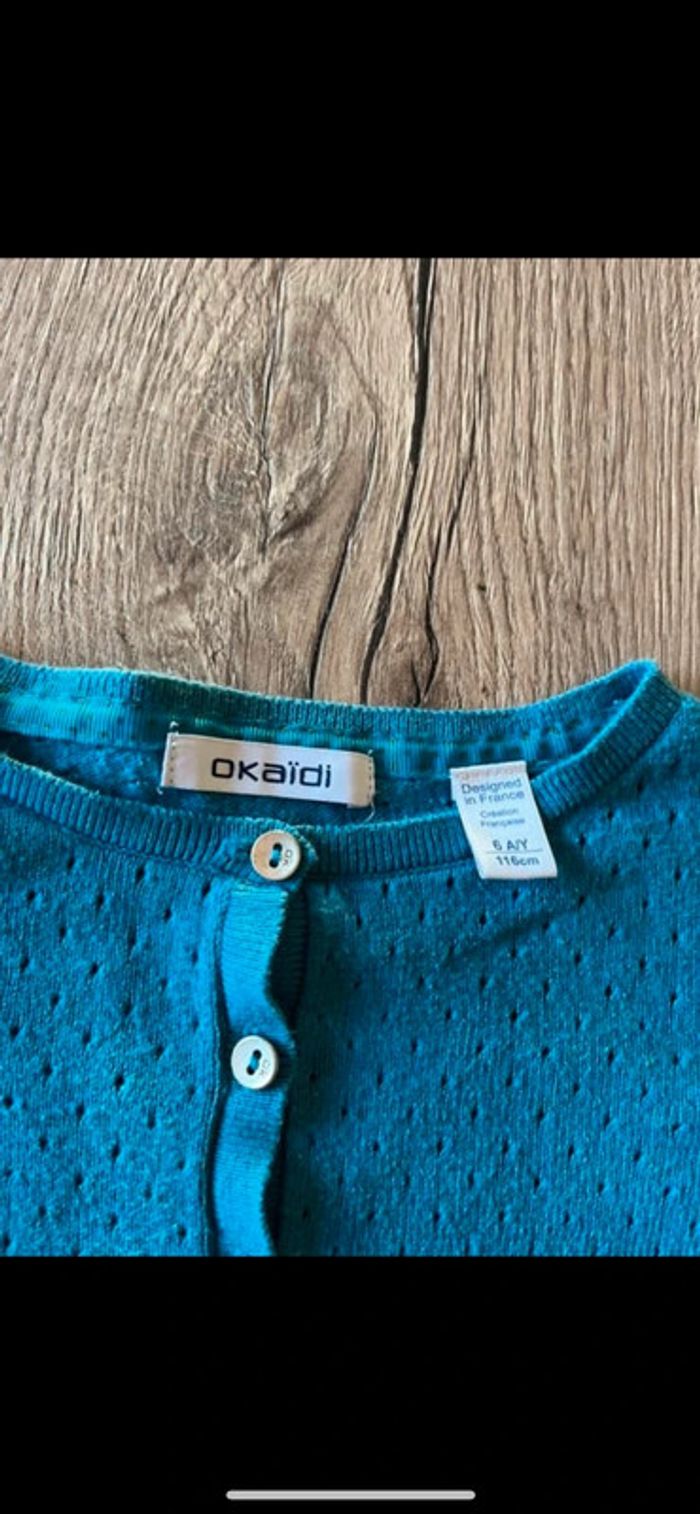 Gilet okaidi - photo numéro 2