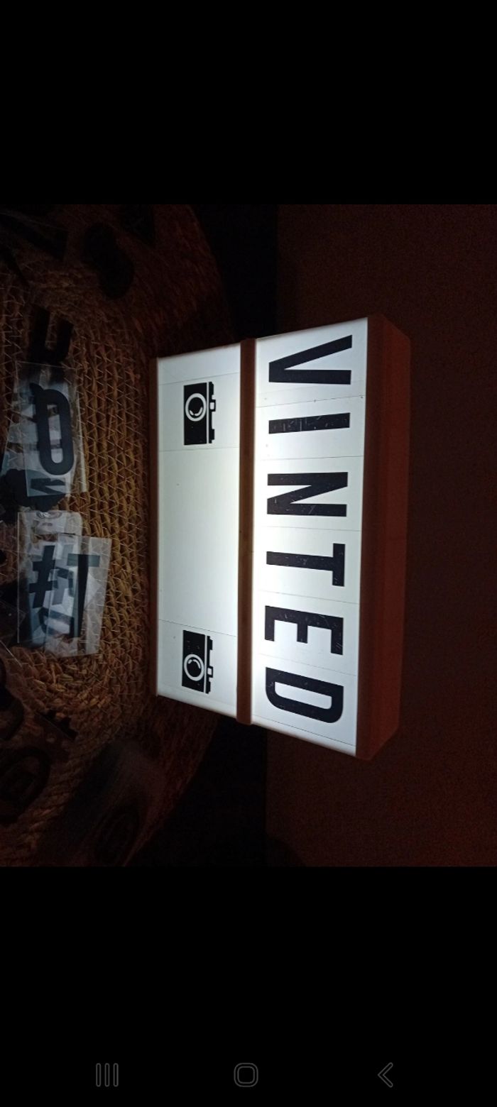 Boite message lumineuse - photo numéro 5