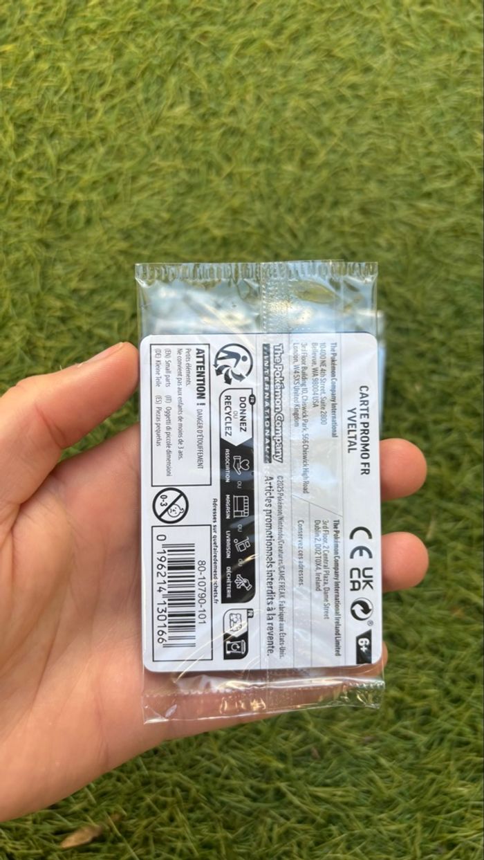 Lot de trois cartes Yveltal 088/132 STAMP me01 Mega évolution Pokémon - photo numéro 3