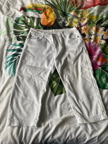 Pantacourt blanc Dpm