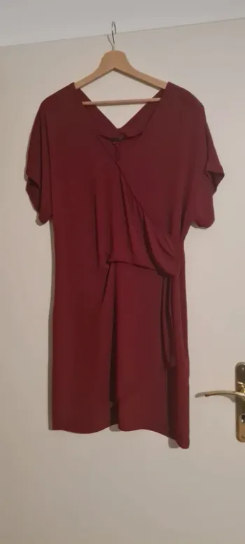 Robe bordeaux IKKS