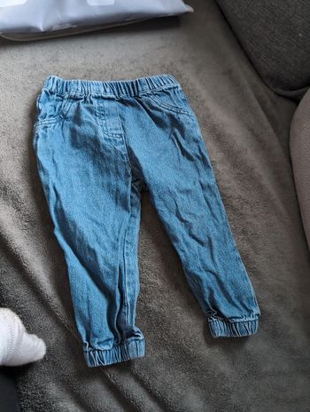 Pantalon jeans confortable garçon 18 mois