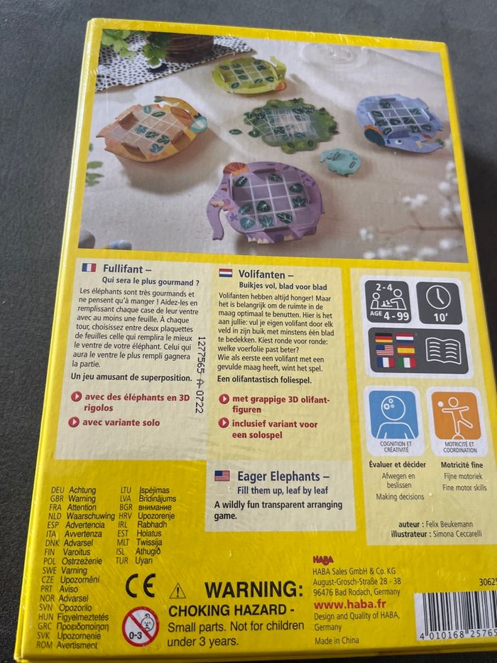 Jeu haba fullifant haba neuf - photo numéro 2