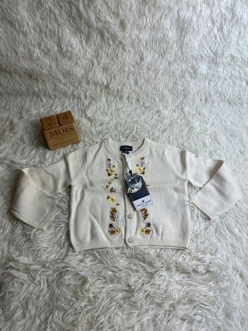 Cardigan sergent major taille 2-3 ans