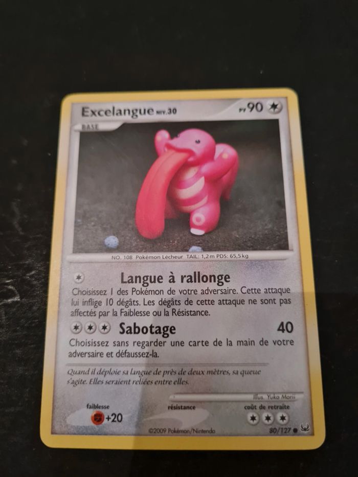 Carte pokémon Excelangue 80/127