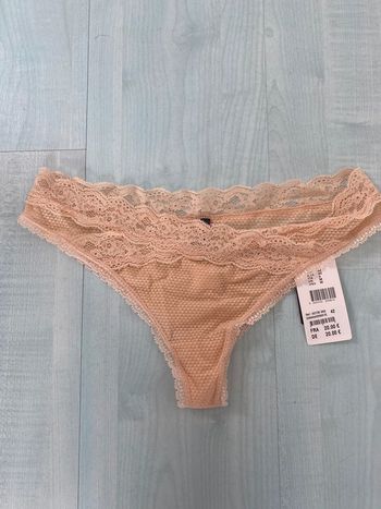 Culotte dentelle chair passionata 42