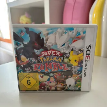 Jeu nintendo 3ds super pokémon rumble
