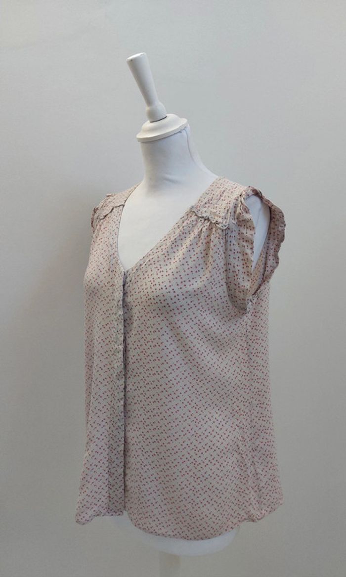 Chemise manches courtes fluide et légère taille M - photo numéro 3
