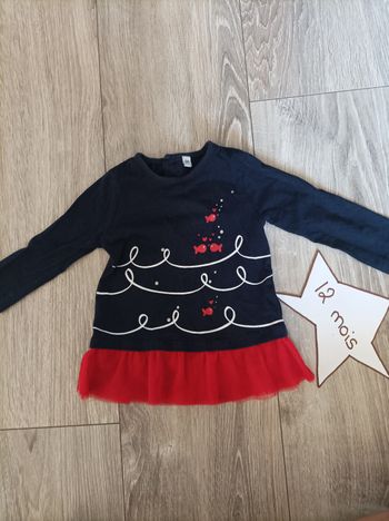 Haut tunique 12 mois