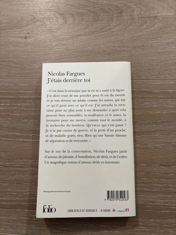 Livre j’étais derrière toi - photo numéro 2