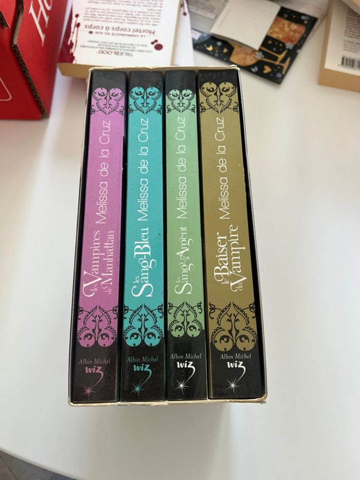 Collection livres La Saga des vampires de Mélissa de la Cruz