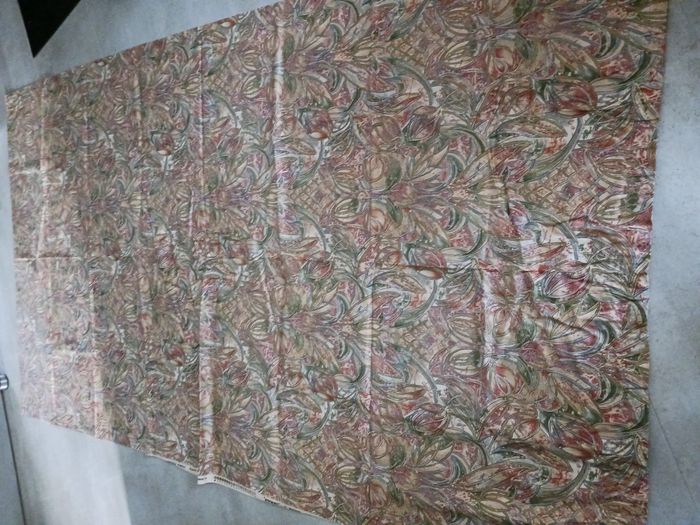 rideau opaque imprimé 136 x 244 neuf