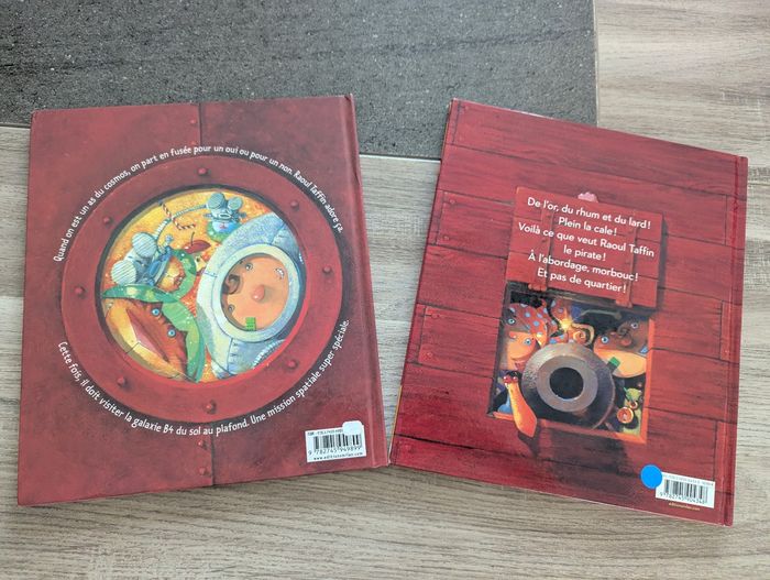 Lot de livres Raoul taffin cosmonaute et pirate - photo numéro 2
