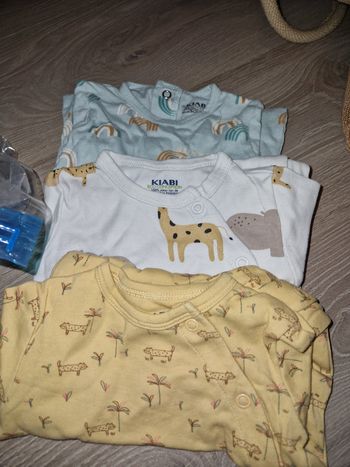 Lot pyjama léger 1 mois