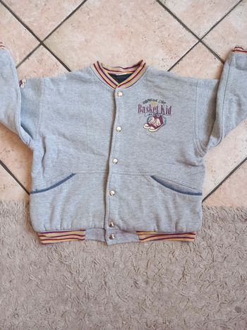 📦Veste sweat molletonné Basket kid coton 14ans