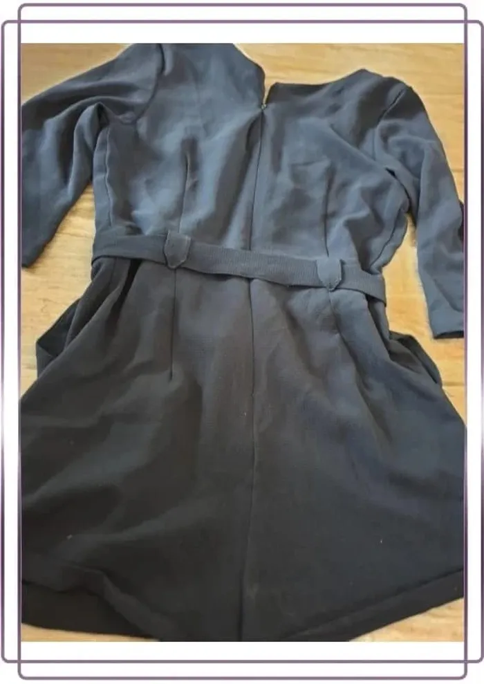 combi short bleu marine Pimkie, très bon état, taille 36 - photo numéro 4
