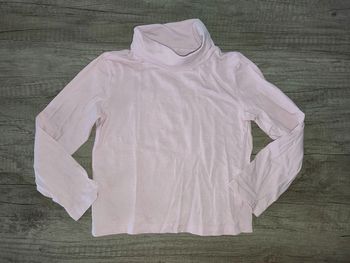 Sous pull rose pâle 4 ans In Extenso