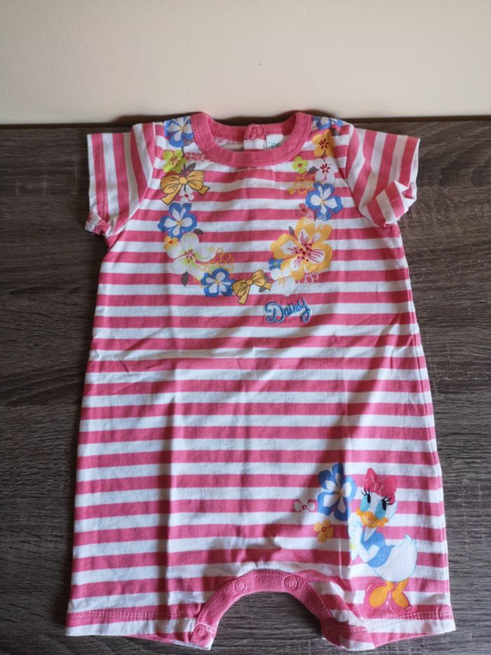 Barboteuse Disney rose colorée 1 an - photo numéro 3