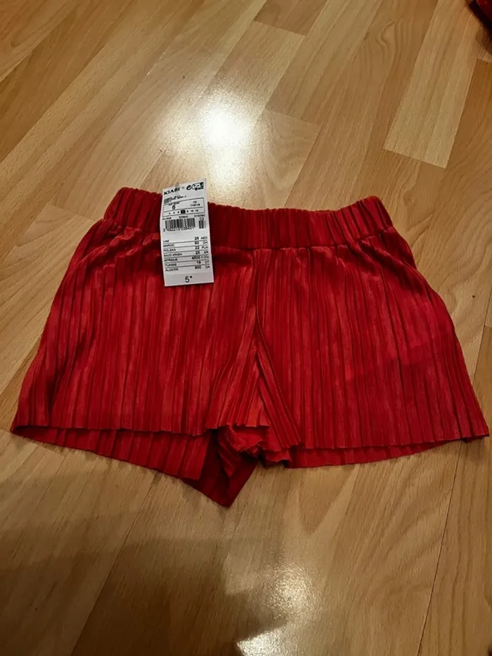 Short plissé été fille 6 ans kiabi