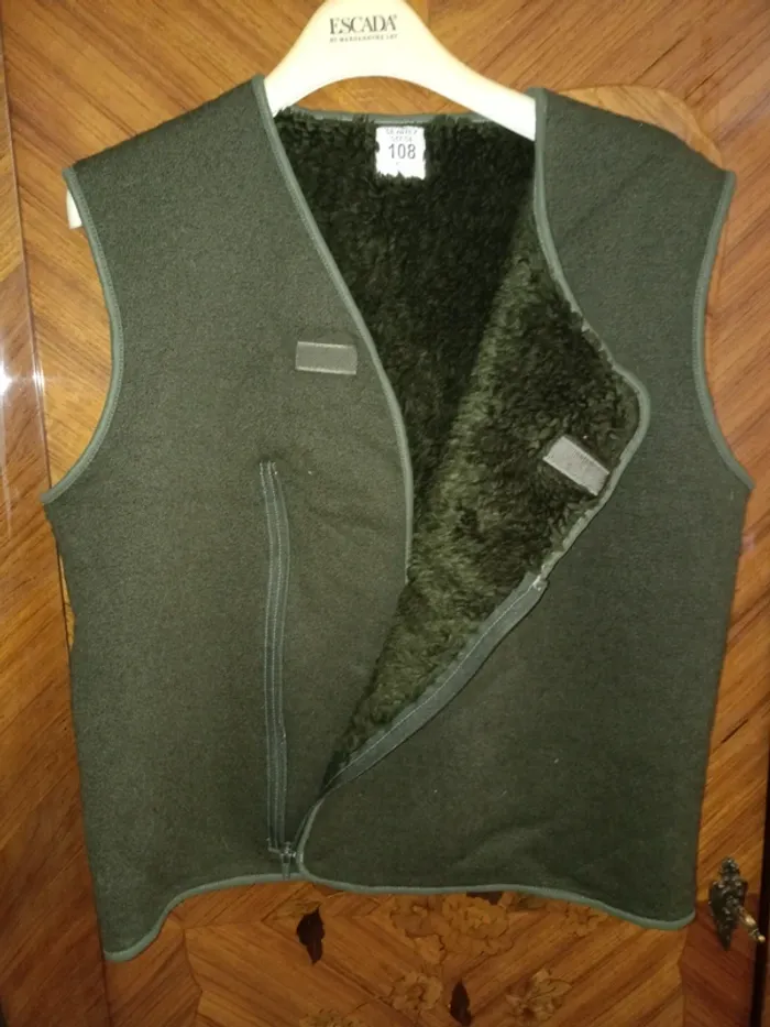 Veste chaude sans manche- Armée - photo numéro 3