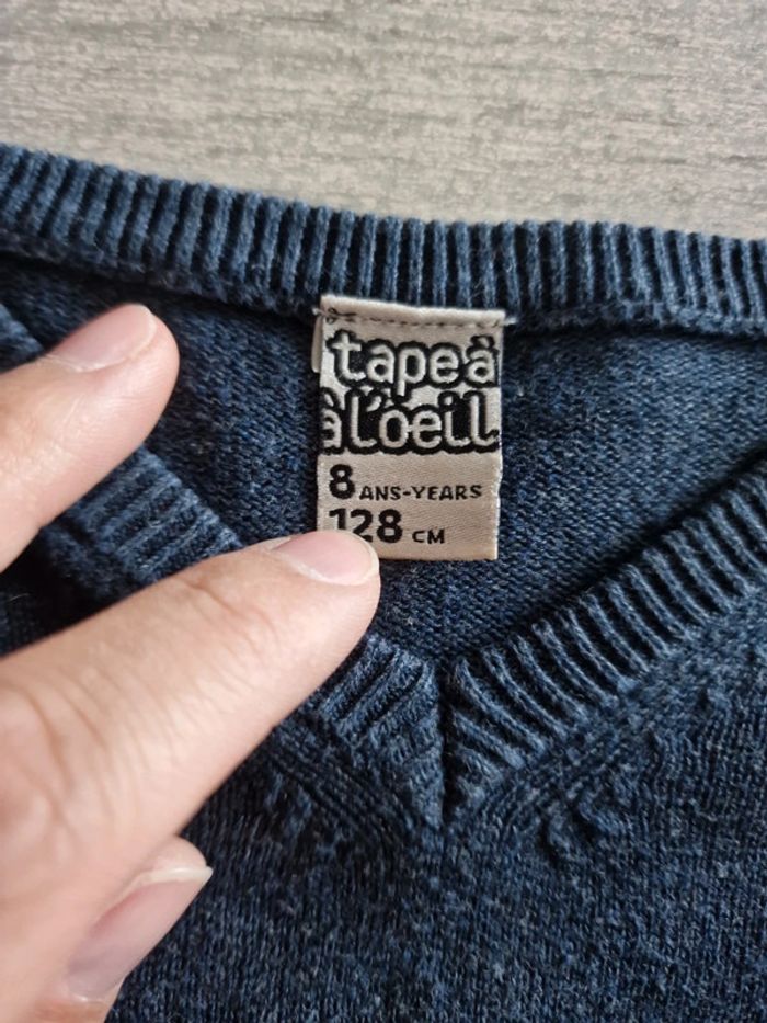 Pull col V - photo numéro 3