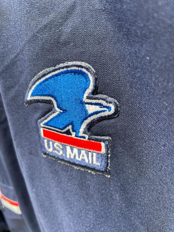 USA Mail Post Office Blue Jacket Letter Carrier Made in USA 🇺🇸 - photo numéro 5